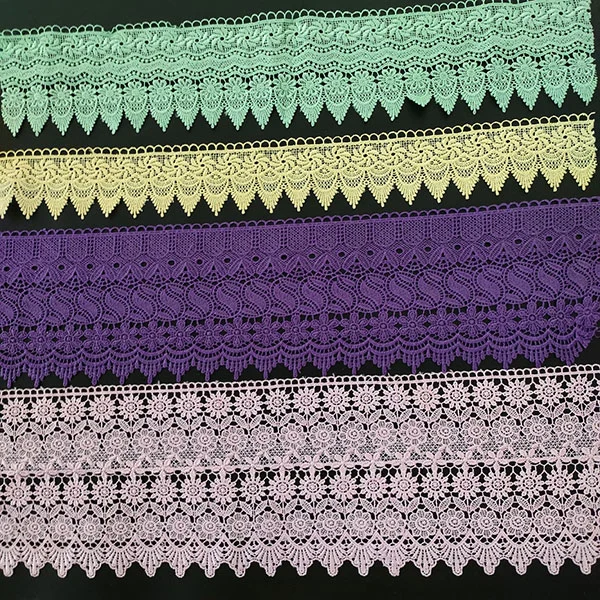 100% Polyester Guipiure Lace Trimming