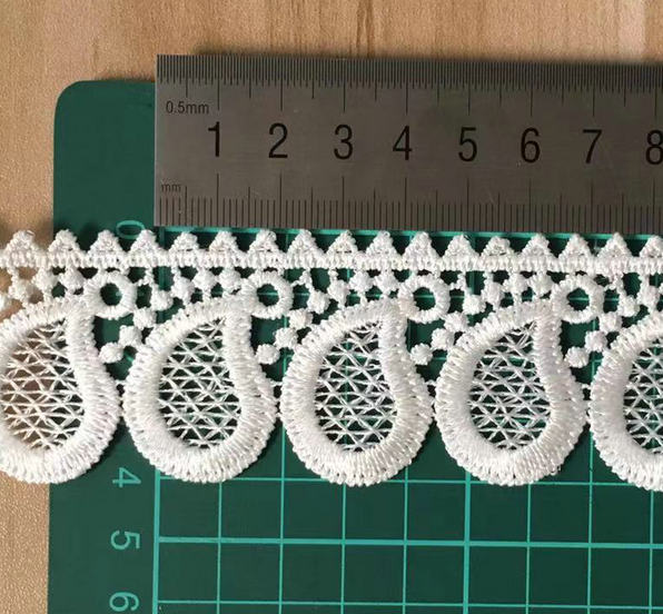 New Arrival Decorative Clothing Sewing Beautiful Braided Sequined Pearl Beaded Lace Trims