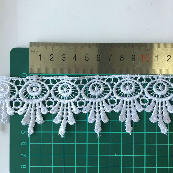 New Arrival Decorative Clothing Sewing Beautiful Braided Sequined Pearl Beaded Lace Trims